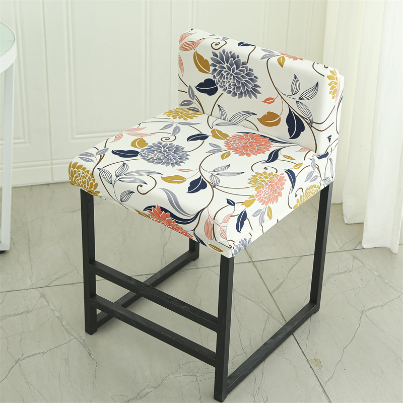 Elastinis baro kėdės užvalkalas – poliesteris, dulkių atsparumas, šiuolaikinis minimalistinis stilius, vienos dalių