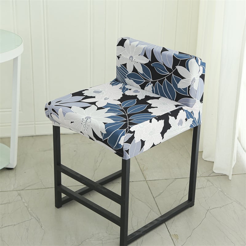 Elastinis baro kėdės užvalkalas – poliesteris, dulkių atsparumas, šiuolaikinis minimalistinis stilius, vienos dalių