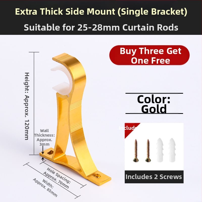 Užuolaidų lazdelės laikiklis – aliuminio lydinys, prekinis ženklas Sheng bangrong, stilius Kitas, be pritaikymo