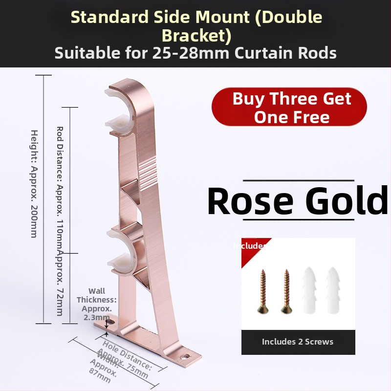 Užuolaidų lazdelės laikiklis – aliuminio lydinys, prekinis ženklas Sheng bangrong, stilius Kitas, be pritaikymo