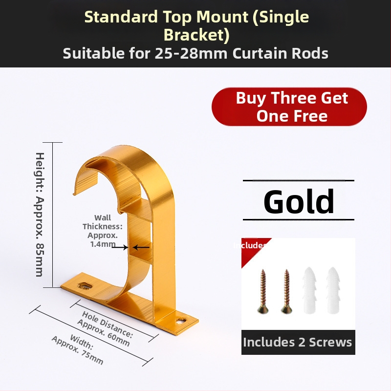 Užuolaidų lazdelės laikiklis – aliuminio lydinys, prekinis ženklas Sheng bangrong, stilius Kitas, be pritaikymo