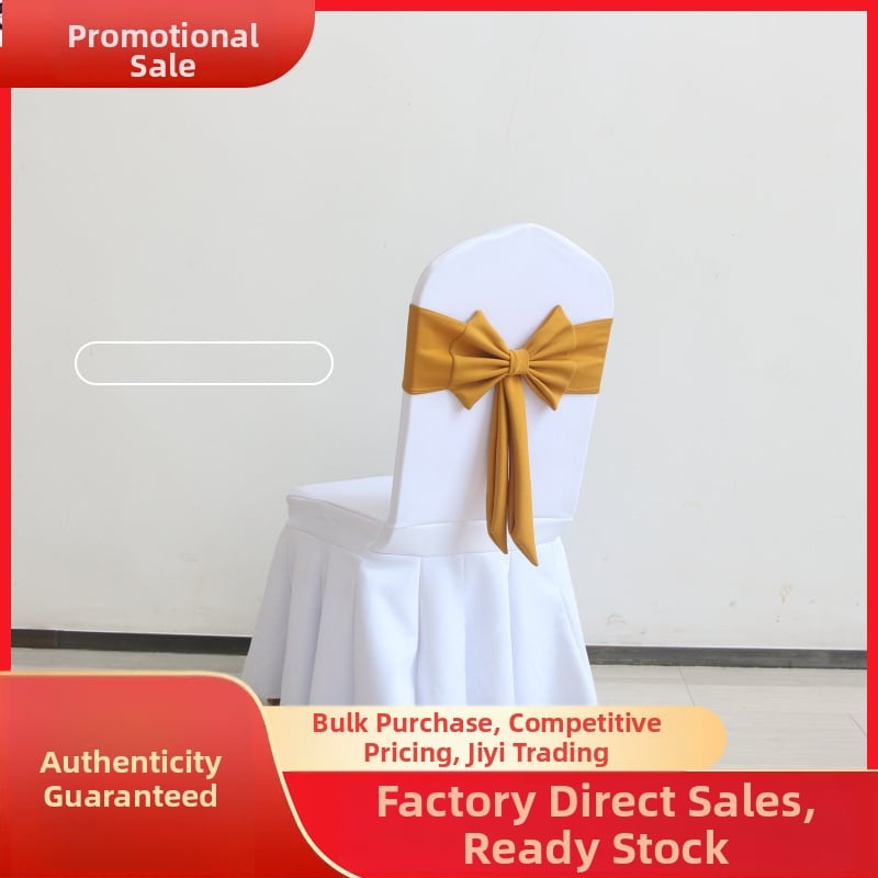 Banketinė elastinga kėdės danga su gėlių dekoru nugaroje, be kaspinėlio, stačiakampio formos, elastinis audinys