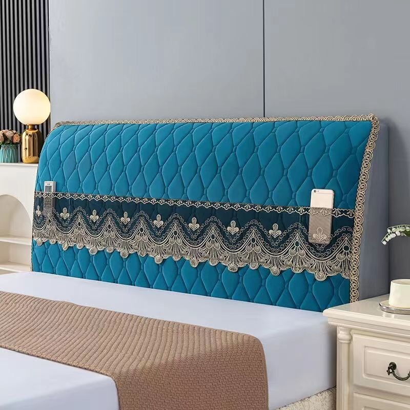 Σετ καλύμματος κεφαλής κρεβατιού από φλάνελ – τετραεποχικό, παχύ, προστασία από σκόνη για την πλάτη, καθολικό, αντιχτυπήσεων, μάρκα Xinjia Harbor