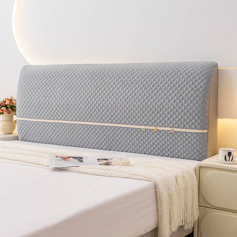 Σετ καλύμματος κεφαλής κρεβατιού από φλάνελ – τετραεποχικό, παχύ, προστασία από σκόνη για την πλάτη, καθολικό, αντιχτυπήσεων, μάρκα Xinjia Harbor