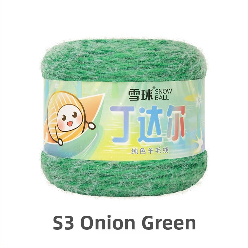 Νήμα μαλλιού με μονοχρωματική διαβάθμιση για DIY βελονάκι — 200 g / 456 m, ανάμικτο μαλλί, καταγωγή Jiangyin, Jiangsu, Snowball μάρκα
