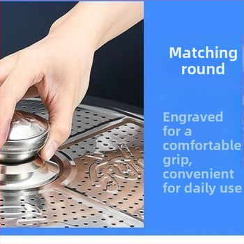 Fém edényfedél – konyhai fedő tálakhoz és ételekhez, porvédő