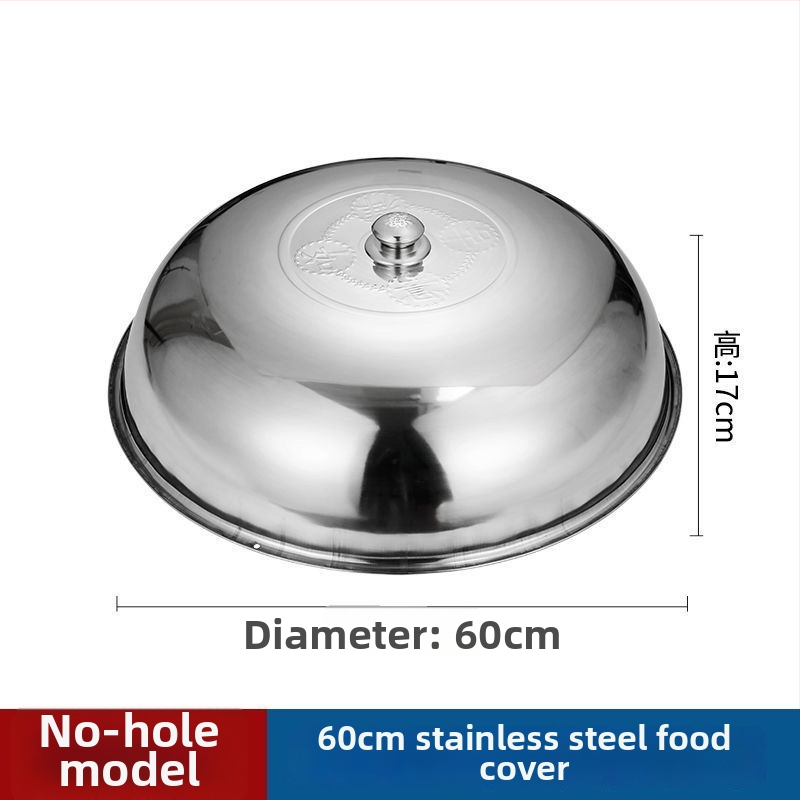 Fém edényfedél – konyhai fedő tálakhoz és ételekhez, porvédő