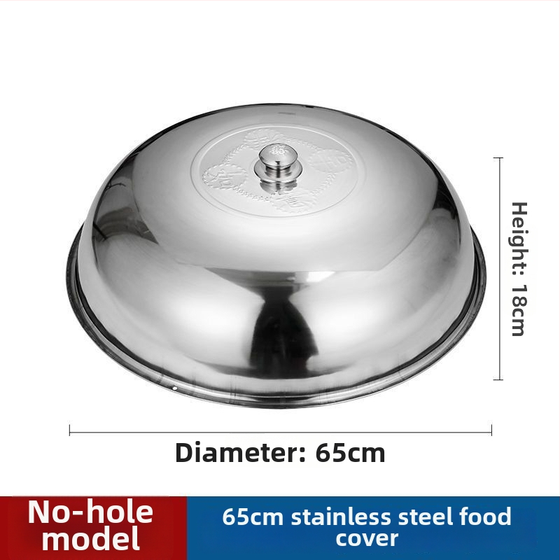 Fém edényfedél – konyhai fedő tálakhoz és ételekhez, porvédő