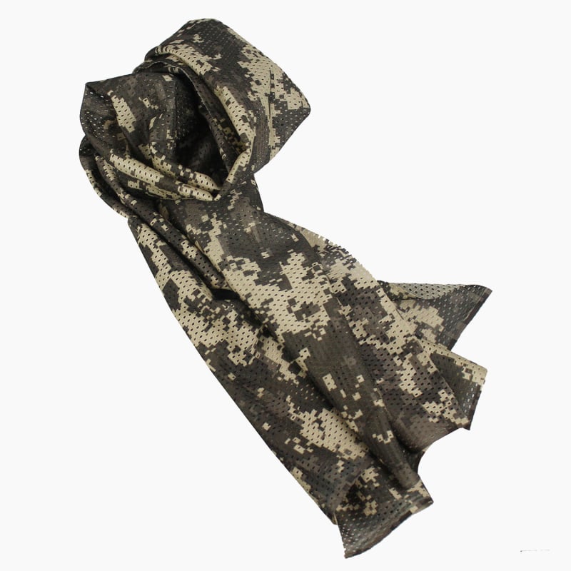 Tak­tiska Kamuflāžas Kakla Šalle - Elpojošs Poliesteris, Universāla, Ārpus Telpām, Ar Logotipa Apdruku