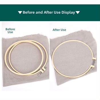 Inel de broderie pentru cruce - bază din plastic, țesătură 9 ct, stil Nordic, broderie pe țesătură