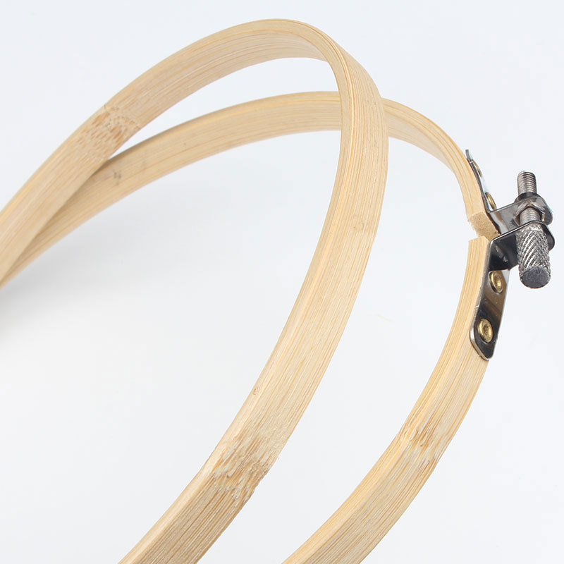 Inel de broderie pentru cruce - bază din plastic, țesătură 9 ct, stil Nordic, broderie pe țesătură