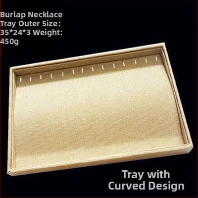 Metāla rotaslietu izstādes trauks ar 12 nodalījumiem – gredieniem, kaklarotām, rokassprādzēm un kuloniem; mākslinieciskais stils, izcelsme: Jilin, 2025. gada pavasaris