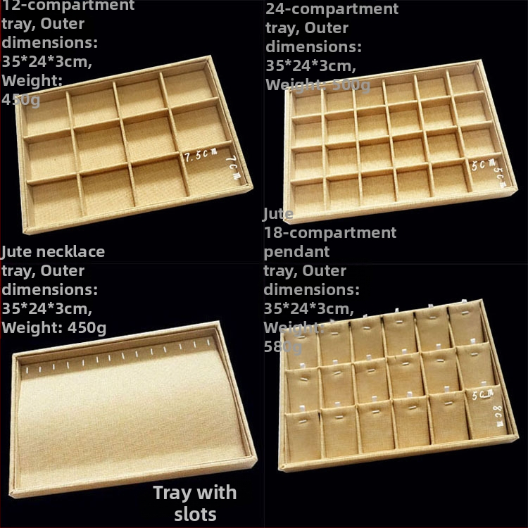 Kovová šperková vitrínka s 12 priečinkami – na prstene, náhrdelníky, náramky a prívesky, umelecký štýl, pôvod: Jilin, jar 2025