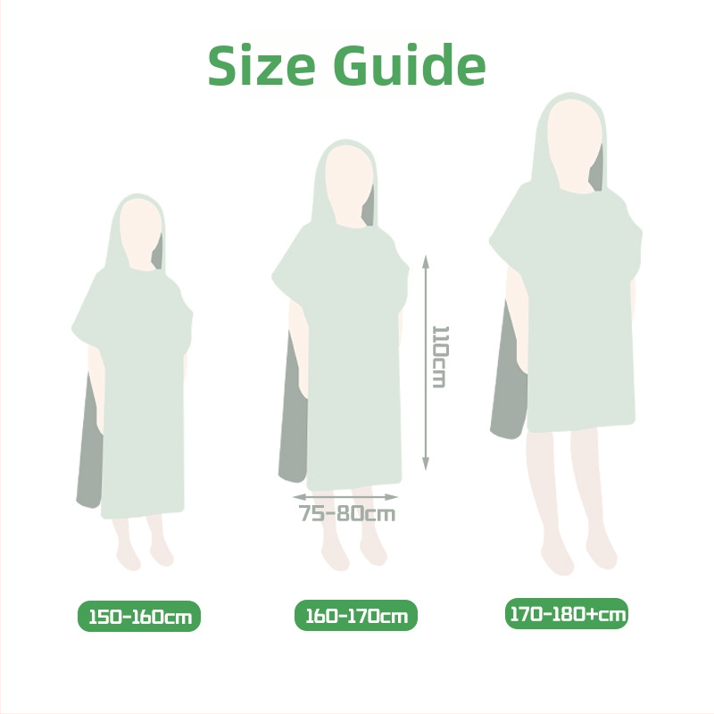 Nosiaci župan s kapucňou, absorpčný, dvojstranný zamat, hmotnosť 200–300 g, priadza 150D — Chiti