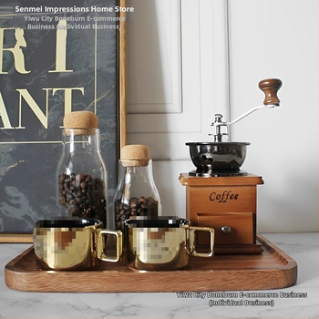 Διακοσμητική φιγούρα: φλυτζάνι καφέ και κατσαρολάκι pour-over – απλός και μοντέρνος στυλ, ημιχειροποίητη κατασκευή, κατάλληλο δώρο για γενέθλια και διαφημιστικά δώρα