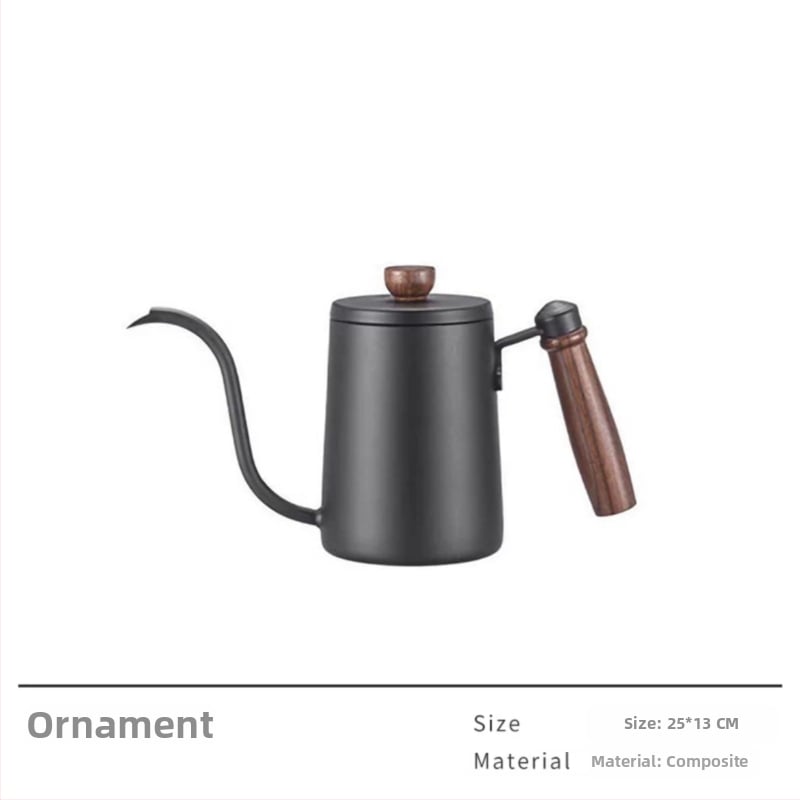 Διακοσμητική φιγούρα: φλυτζάνι καφέ και κατσαρολάκι pour-over – απλός και μοντέρνος στυλ, ημιχειροποίητη κατασκευή, κατάλληλο δώρο για γενέθλια και διαφημιστικά δώρα