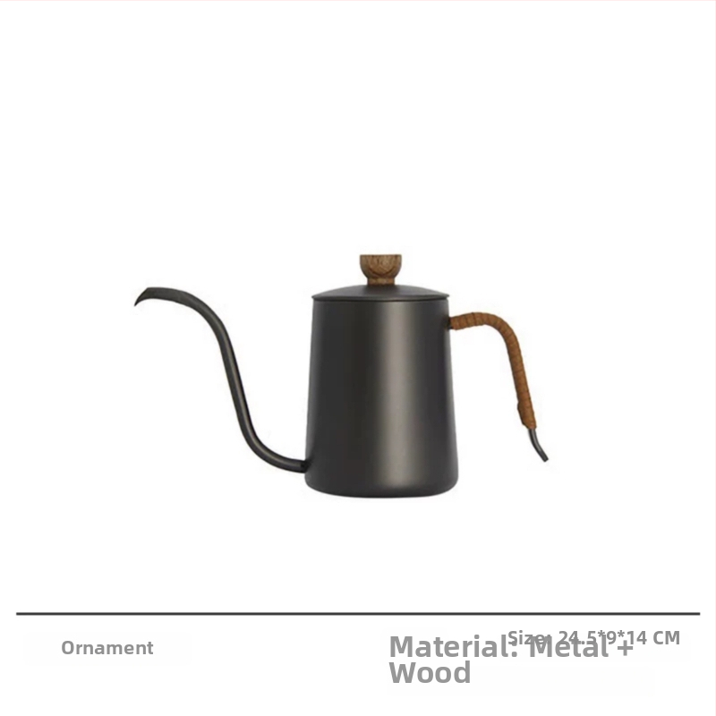 Διακοσμητική φιγούρα: φλυτζάνι καφέ και κατσαρολάκι pour-over – απλός και μοντέρνος στυλ, ημιχειροποίητη κατασκευή, κατάλληλο δώρο για γενέθλια και διαφημιστικά δώρα