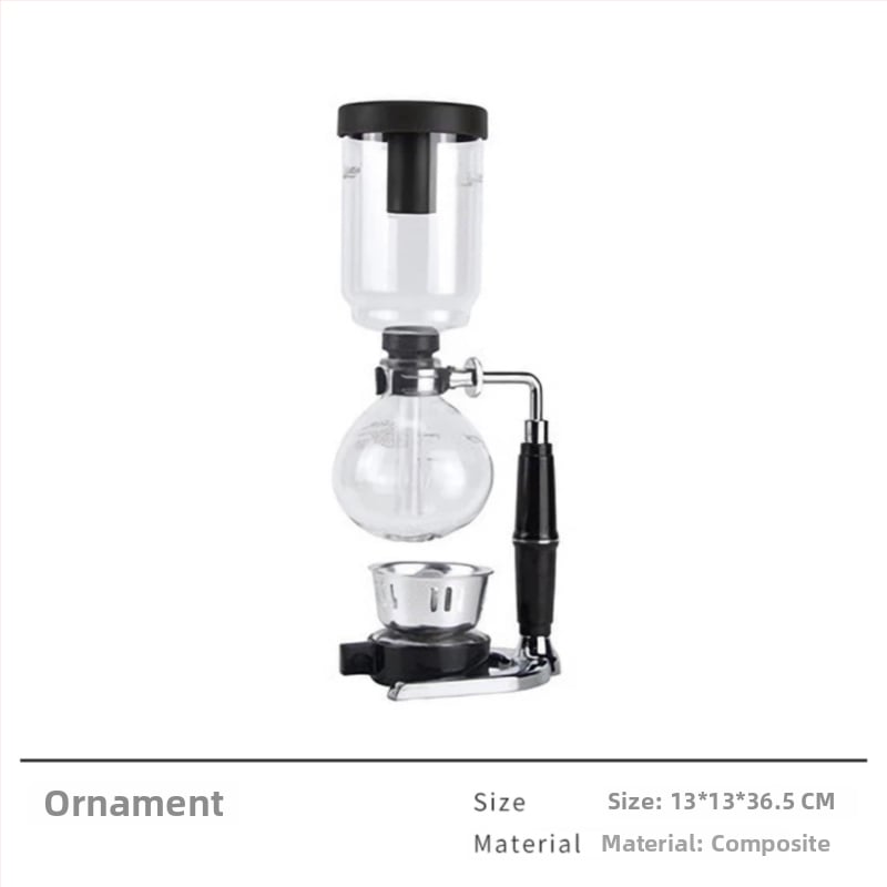 Διακοσμητική φιγούρα: φλυτζάνι καφέ και κατσαρολάκι pour-over – απλός και μοντέρνος στυλ, ημιχειροποίητη κατασκευή, κατάλληλο δώρο για γενέθλια και διαφημιστικά δώρα