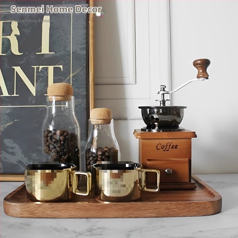 Διακοσμητική φιγούρα: φλυτζάνι καφέ και κατσαρολάκι pour-over – απλός και μοντέρνος στυλ, ημιχειροποίητη κατασκευή, κατάλληλο δώρο για γενέθλια και διαφημιστικά δώρα