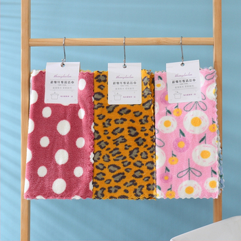 Sundolan kvadratinė virtuvinė rankšluostis iš fleece audinio, 32 siūlai, 130 g, spausdintas logotipas