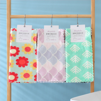 Sundolan kvadratinė virtuvinė rankšluostis iš fleece audinio, 32 siūlai, 130 g, spausdintas logotipas