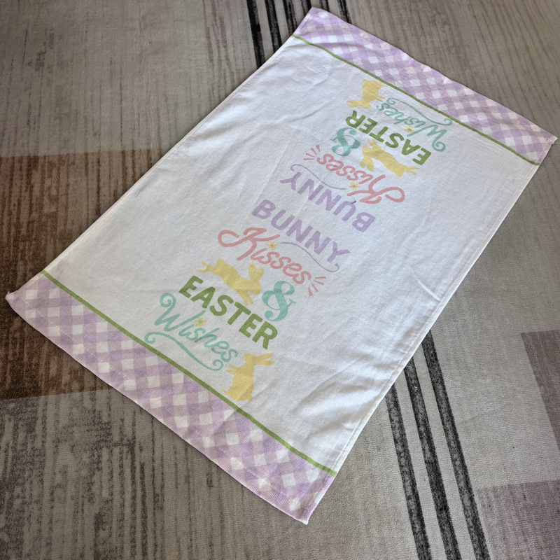 Virtuvės rankšluostis iš 100% medvilnės, reaktyvus spausdinimas, 90 g, vienos pynės siūlas, Kalėdinė serija