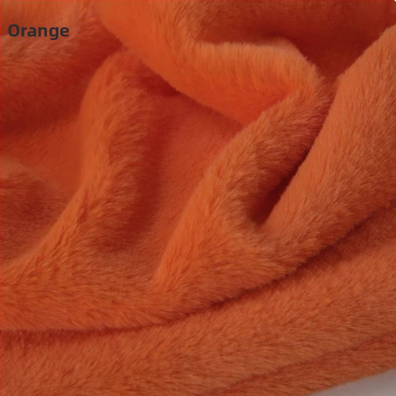 Crtić stil plastična lutka s debelom imitacijom zečje dlake, poliester tkanina, Suzhou vez — materijali za DIY rukotvorine