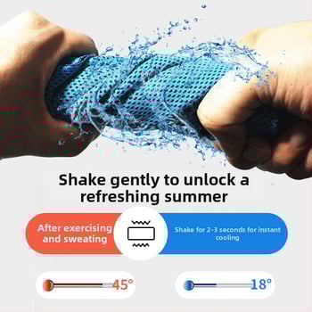 Sportinis riešo rankšluostis, poliesteris, siuvami kraštai, 145 g, greitas atvėsinimas ir džiovinimas, prakaito sugėrimas 0-5 s