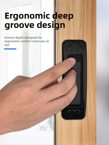 Spintelės durų ir stalčiaus rankena – be vinies, stipri klijavimo derva (Medžiaga: cinko lydinys; Modelis: 5; Prekės ženklas: Baolian)