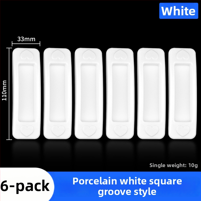 Spintelės durų ir stalčiaus rankena – be vinies, stipri klijavimo derva (Medžiaga: cinko lydinys; Modelis: 5; Prekės ženklas: Baolian)