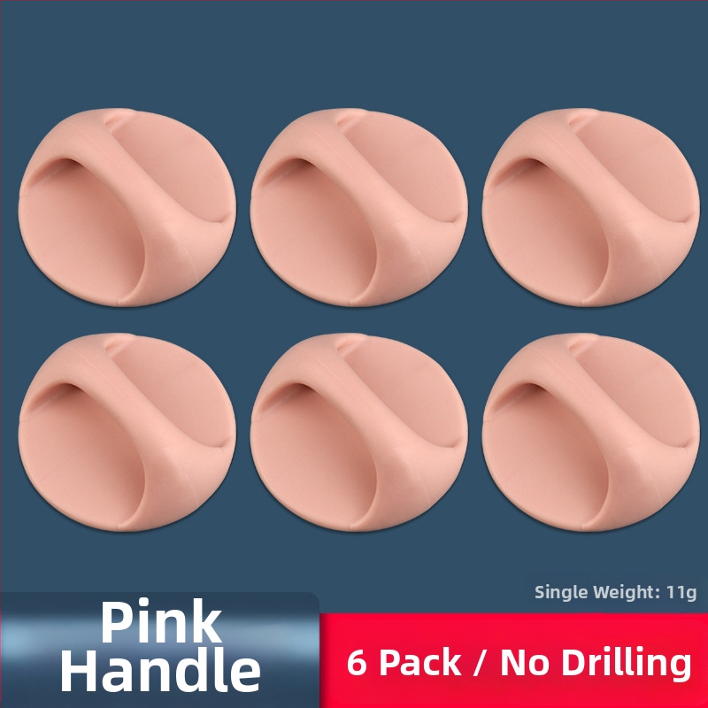 Spintelės durų ir stalčiaus rankena – be vinies, stipri klijavimo derva (Medžiaga: cinko lydinys; Modelis: 5; Prekės ženklas: Baolian)