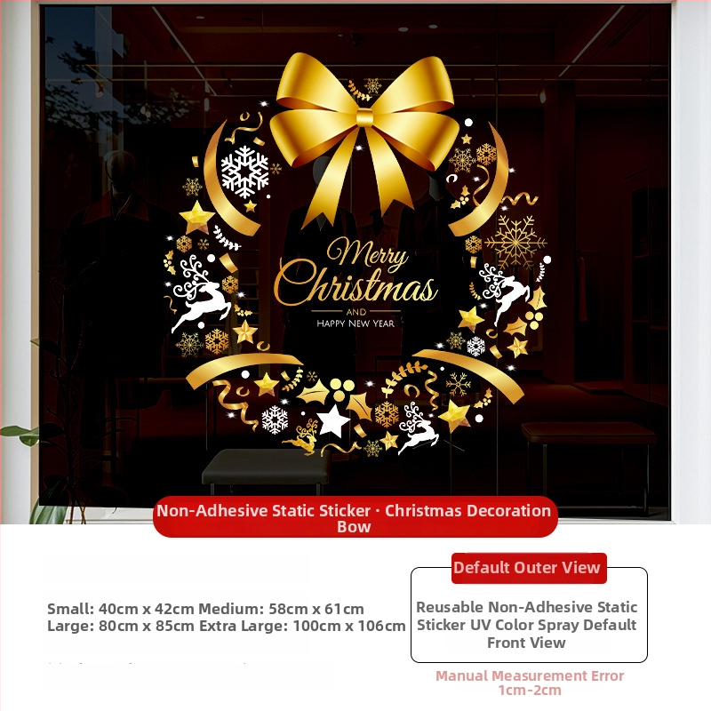 PVC stiklo plėvelė namų dekoravimui, 4 vnt., elektrostatinis klijavimas, šiaurietiškas stilius, peizažo raštas