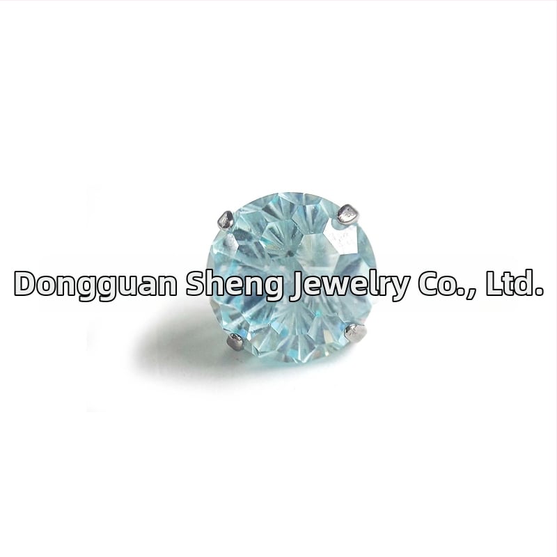 Σκουλαρίκια με σχήμα πυροτεχνημάτων, τιτάνιο G23, με ζιρκόνια, γεωμετρικός unisex σχεδιασμός