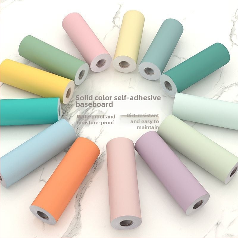 Самозалепващ водоустойчив стенен кант стикер за гардероб, плочки и рамки на врати