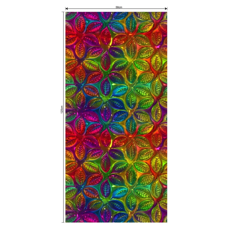 Elektrostatinis stiklo plėvelė langams - PVC medžiaga, modernus minimalistinis stilius, raštas: Kitas, pritaikoma apdaila