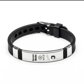 Гривна от титановата стомана, хип-хоп стил, унисекс, геометричен дизайн