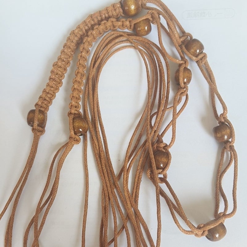 Centură talie din lanț pentru rochie și pulover, țesută manual, închidere nod, lățime sub 2 cm, material: țesătură