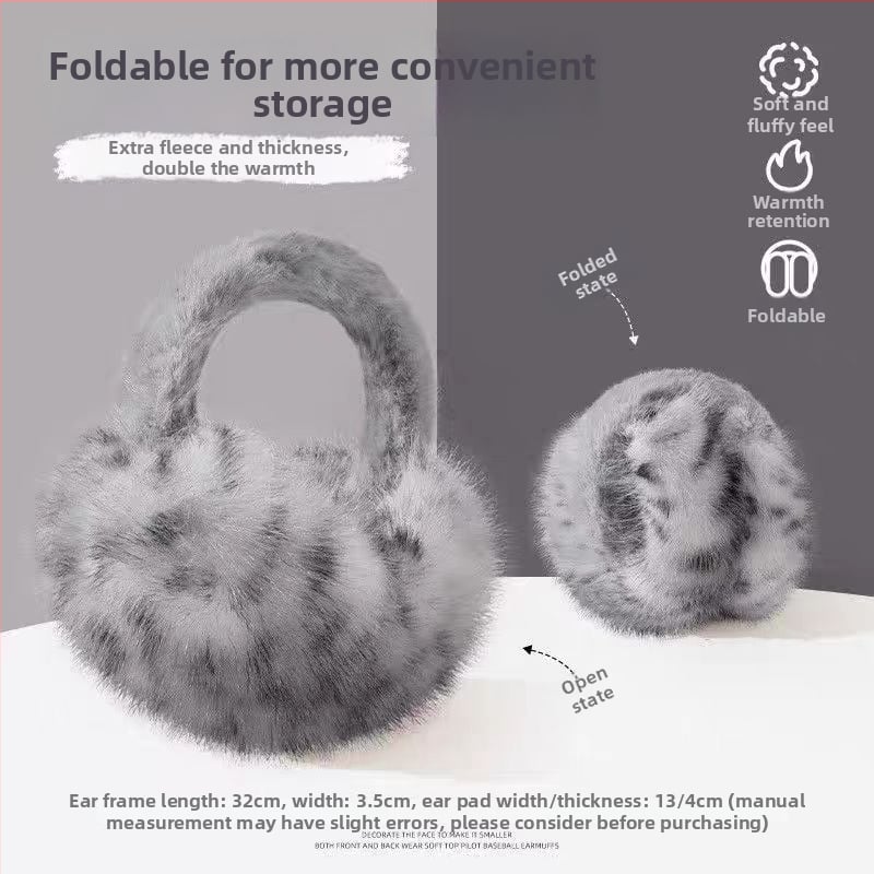 Korejas stila pūšainas ausu aizsargi – saliekami, universāli, ziemas siltums