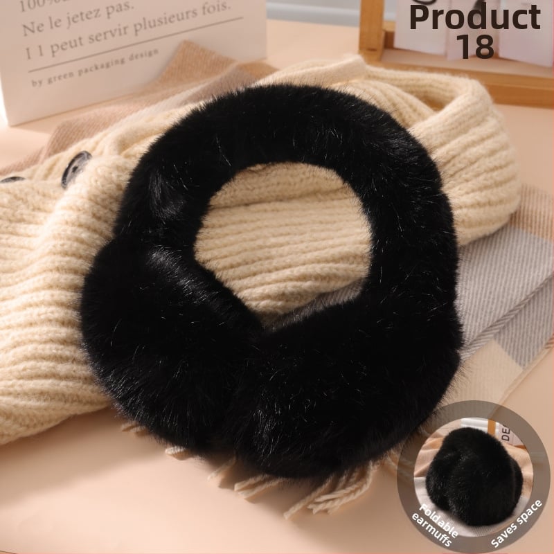 Korejas stila pūšainas ausu aizsargi – saliekami, universāli, ziemas siltums
