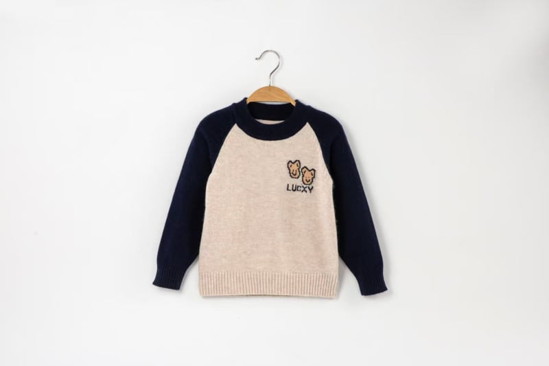 Vaikų kašmyro megztinis su pusaukščiu kaklu, ilgomis rankovėmis, 3–8 metų amžiams