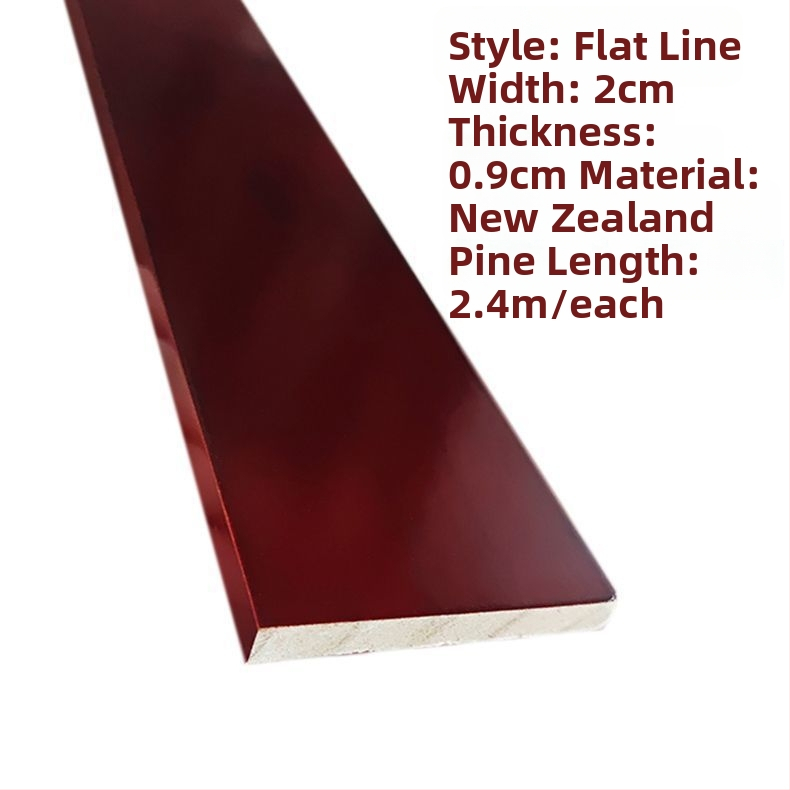 Medinis grindų profilis, dažyta paviršiaus, be formaldehido