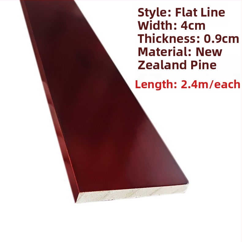 Medinis grindų profilis, dažyta paviršiaus, be formaldehido