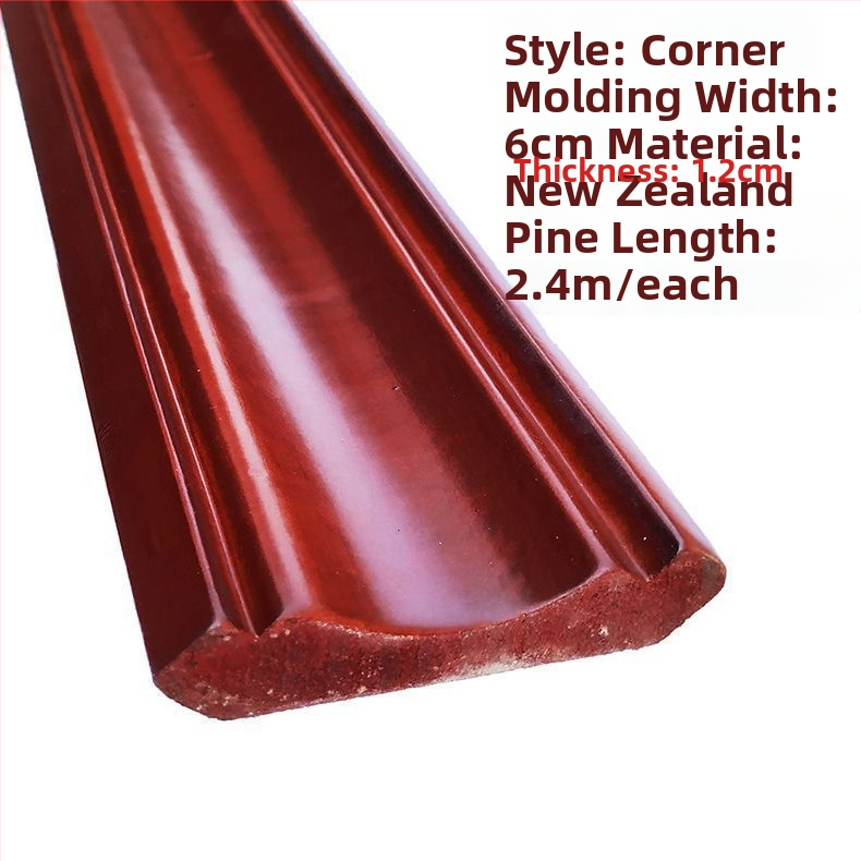 Medinis grindų profilis, dažyta paviršiaus, be formaldehido