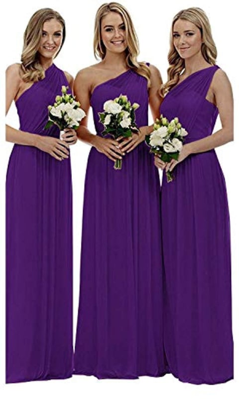 Рокля за шаферки, без ръкави, дълга пола, U-образно деколте, полиестер със спандекс, вечерно облекло за годишна фирмена среща