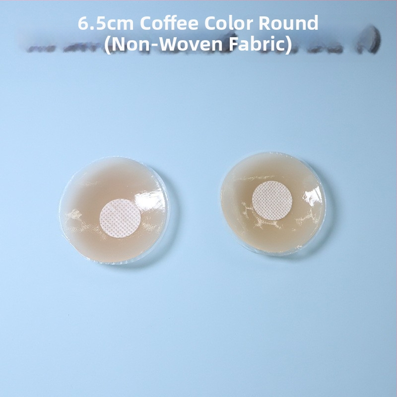 Силиконови невидими лепенки за бюст, ултра тънки, прозрачни, форма осемлистни цветя