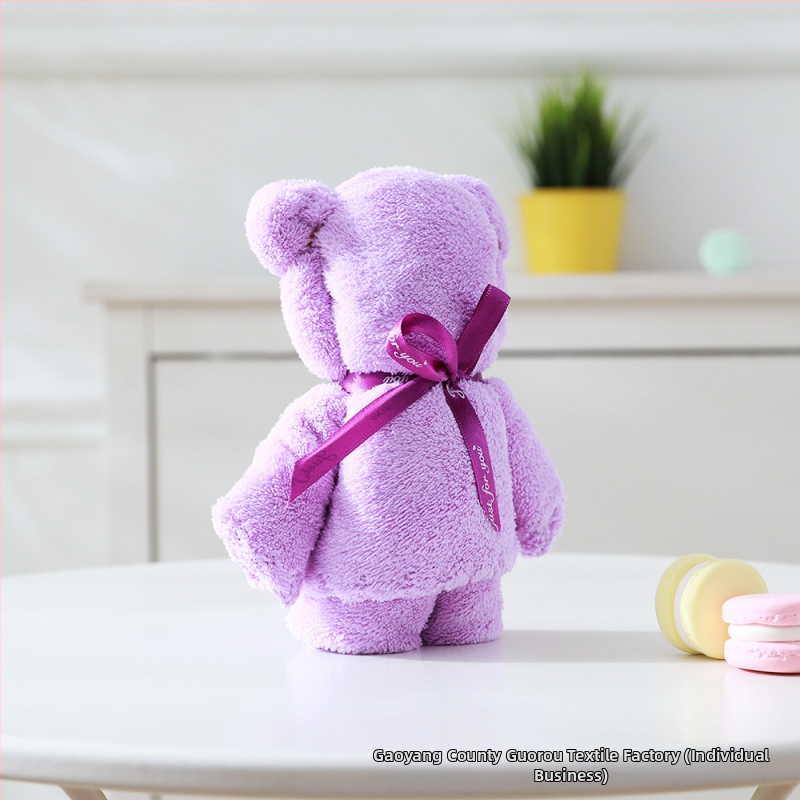 Koralinio fliso rankšluostis su lokio dizainu, paprastas audinys, 80–100 g