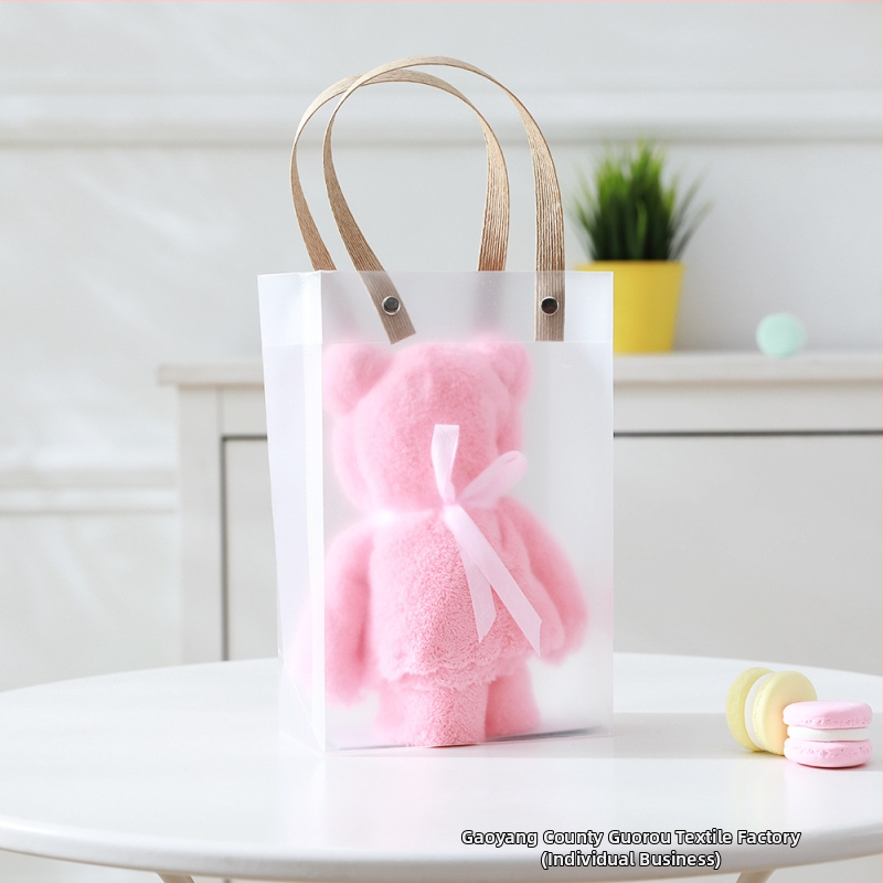 Koralinio fliso rankšluostis su lokio dizainu, paprastas audinys, 80–100 g