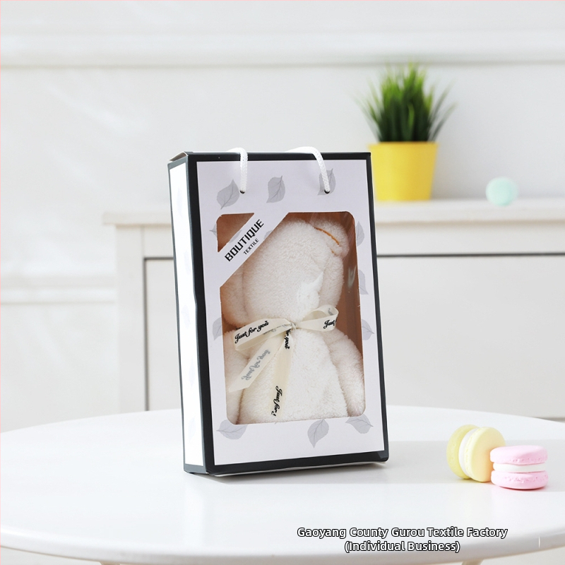 Koralinio fliso rankšluostis su lokio dizainu, paprastas audinys, 80–100 g