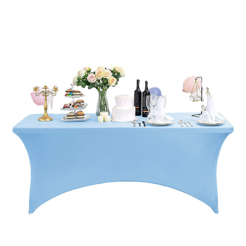 Milk Silk Ištemptas Stalo Uždangalas, Stačiakampio formos, Poliesteris, Vandeniui atsparus, Lengvai valomas, Neslidus