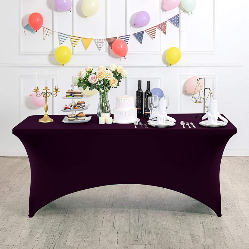 Milk Silk Ištemptas Stalo Uždangalas, Stačiakampio formos, Poliesteris, Vandeniui atsparus, Lengvai valomas, Neslidus